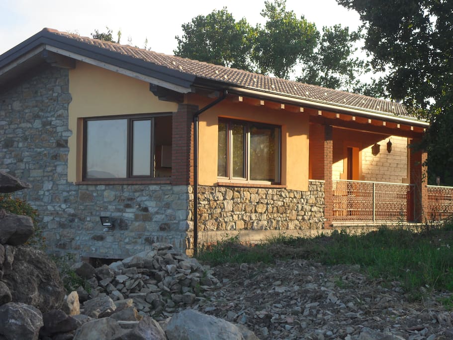 b&b finestre della veranda e terrazzo