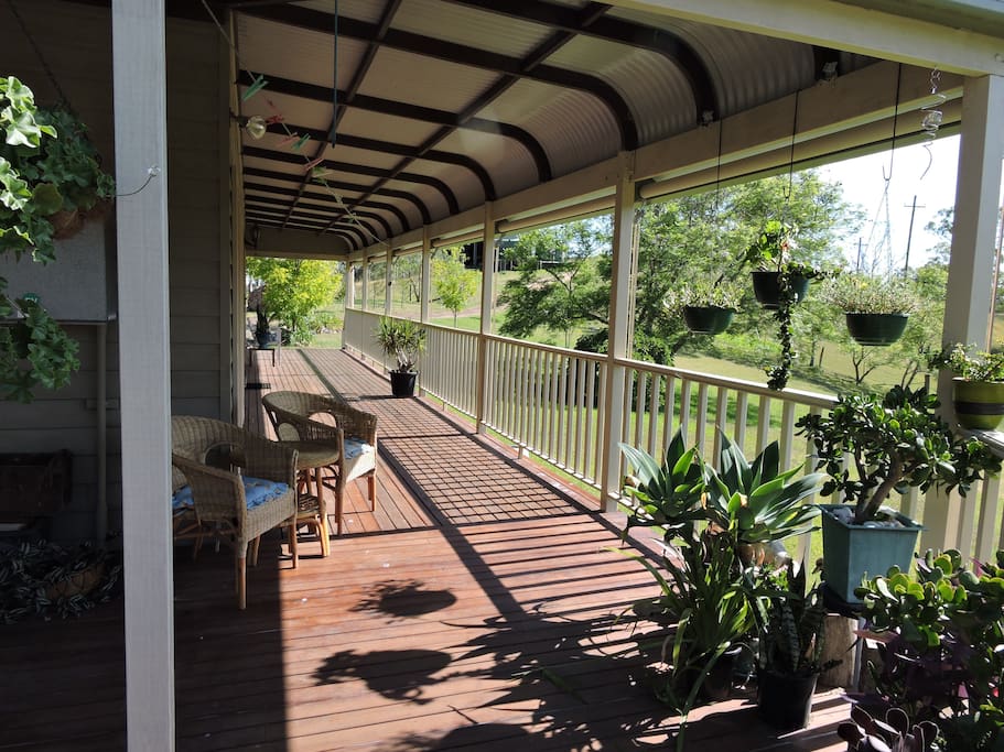 Front veranda.