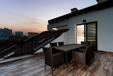 Luxury Modern Penthouse L - Sarajevo Downtown