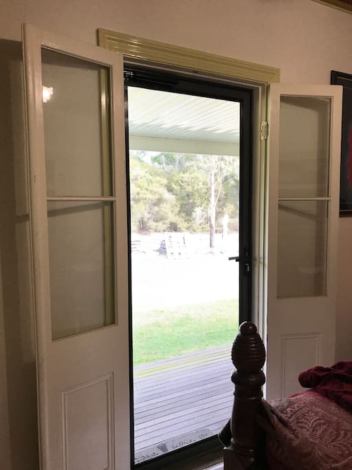Private entry to your room.