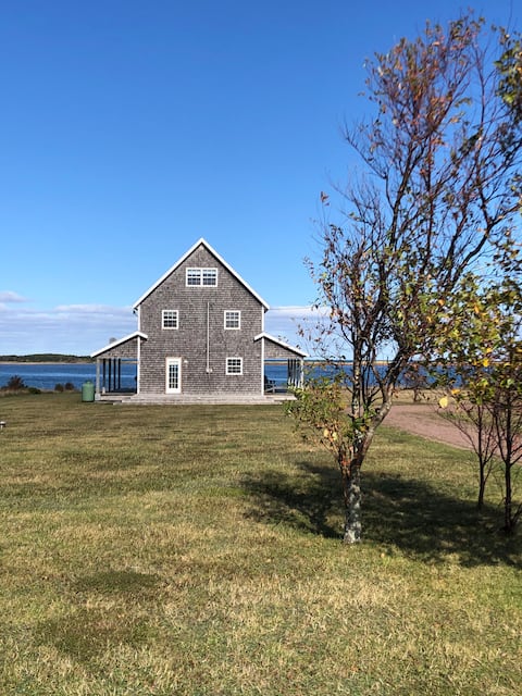 Beach house on Rustico Bay with breathtaking views