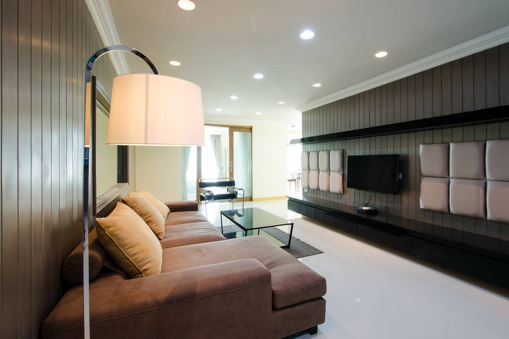 A living room area