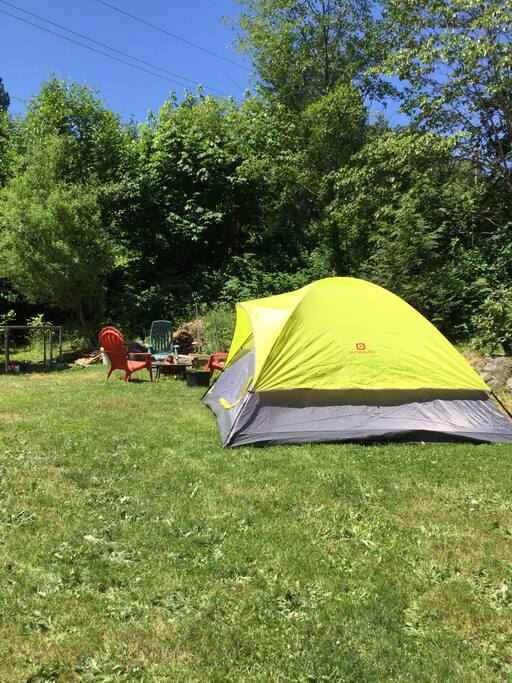 Tent site