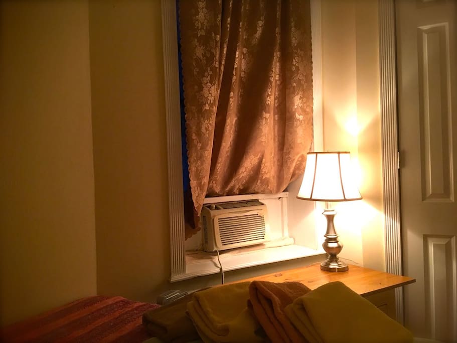 your room is nicely air-conditioned