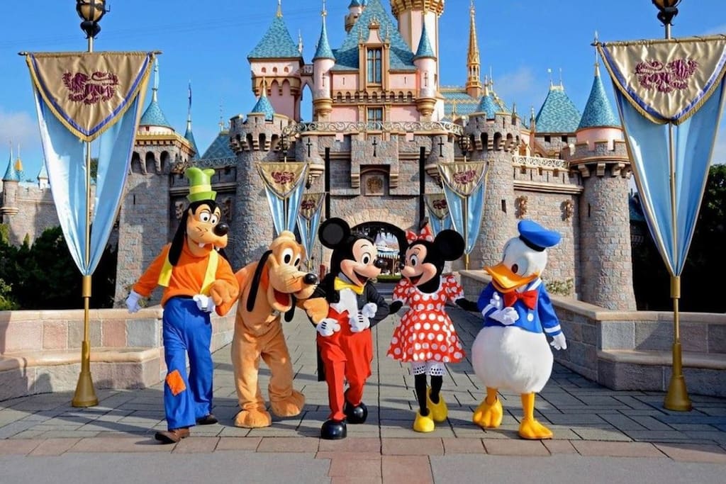 Disneyland, 8.6 miles away