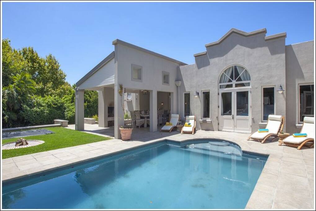 Pool area.