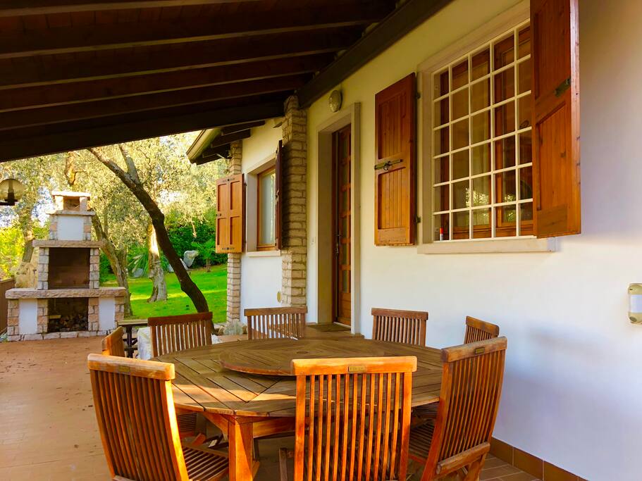 barbecue and terrace
