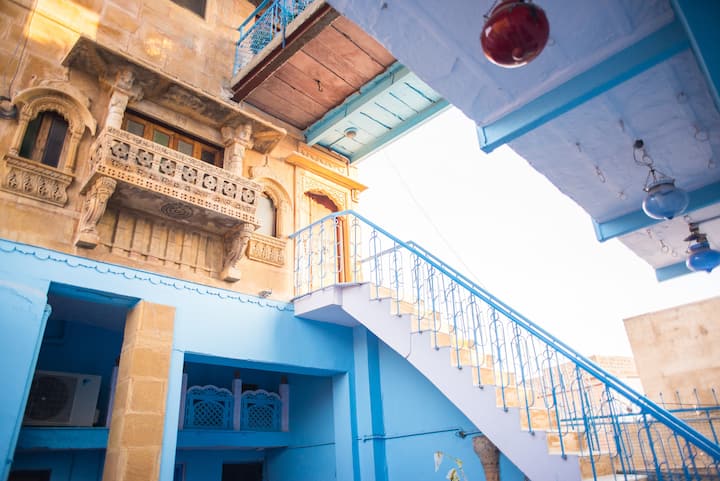 OLD HAVELI  JODHPUR, THE BLUE HOUSE