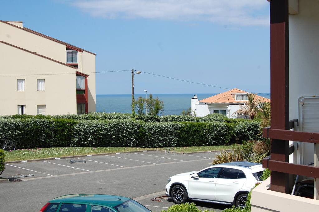 vue coté nord-ouest du balcon