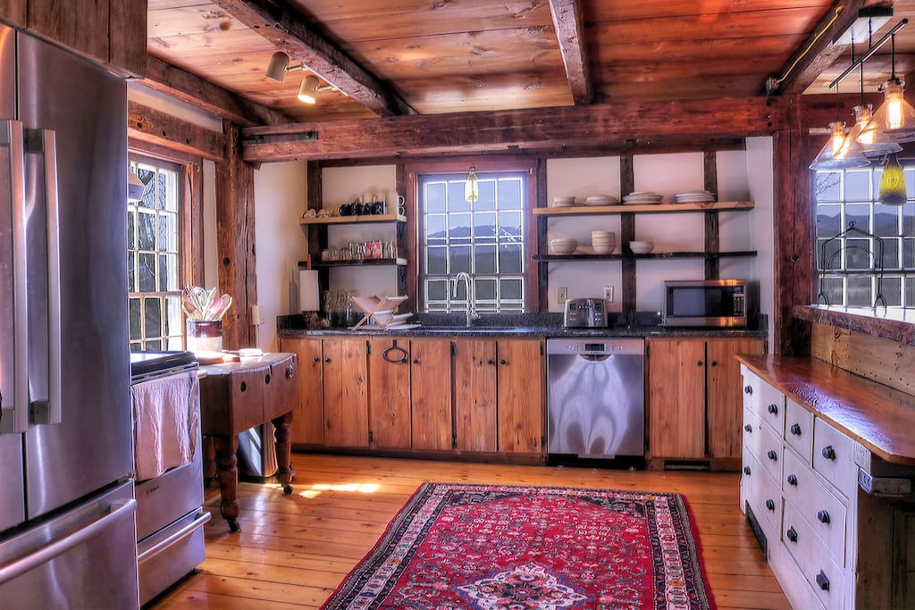 Rustic Kitchen Space