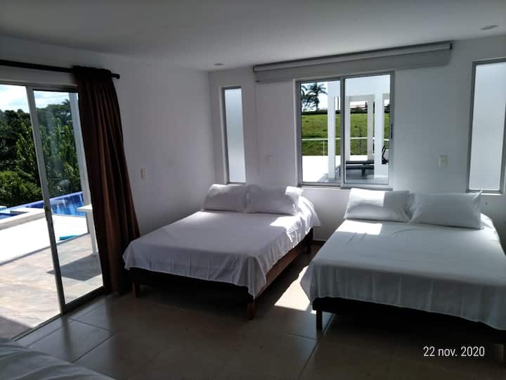 Chumba cha kulala cha Master. 