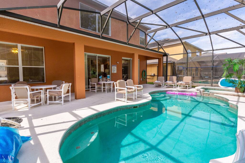New pool side furniture to make relaxing just little bit easier.