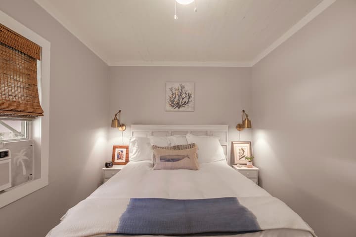 Primärt sovrum; Queen size-säng