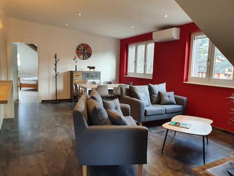 Top Airbnb: Beautiful new apartment with all comforts in Montreux
