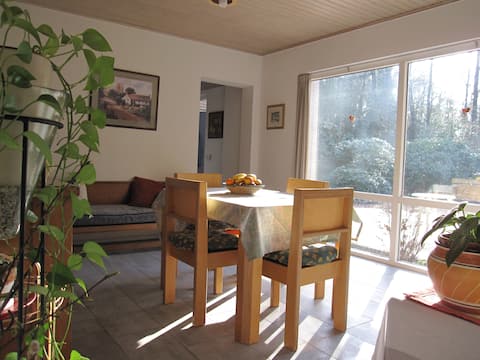B&B in the woods. Winner TV-show Bed and Breakfast