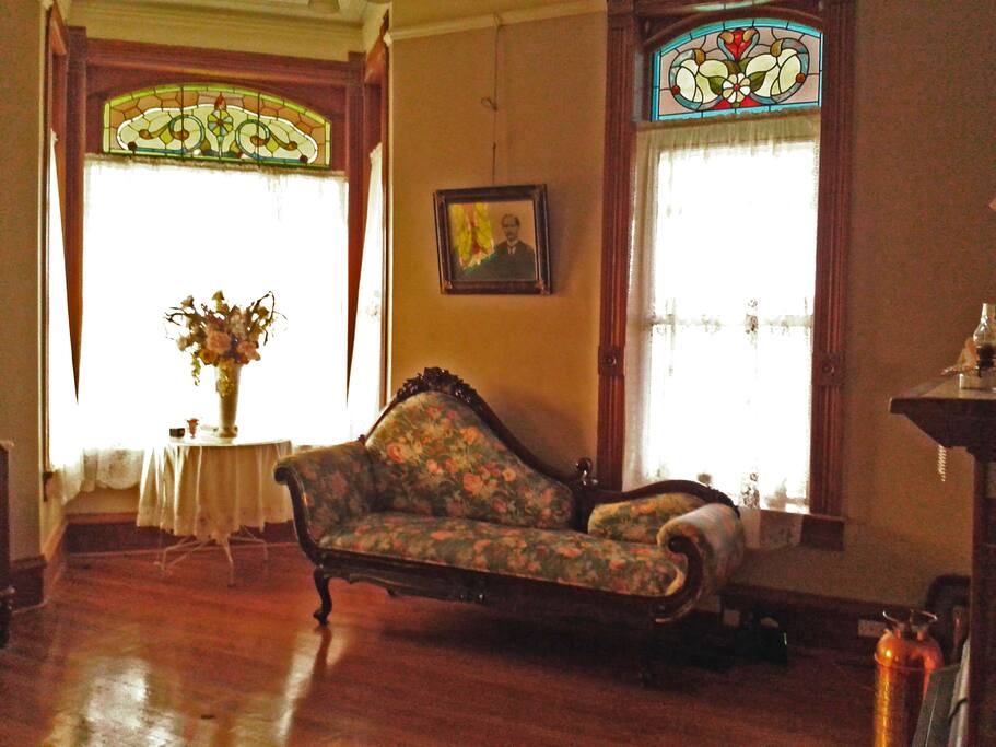 Beautiful sitting areas