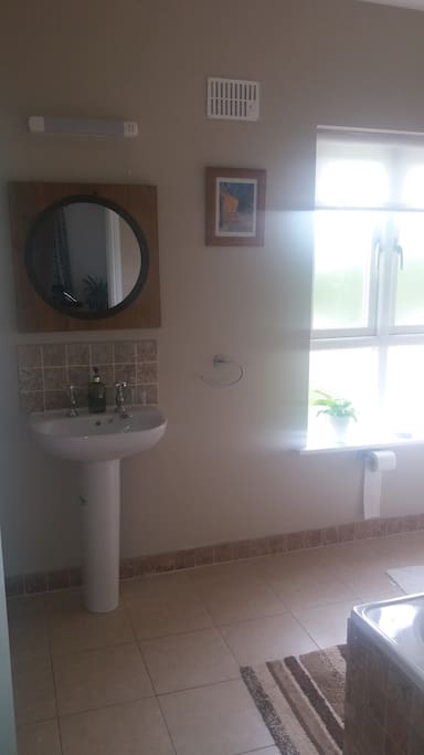 Private bathroom for guests