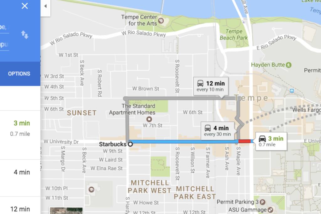 Minutes to Mill Avenue restaurants, cafes, and ASU