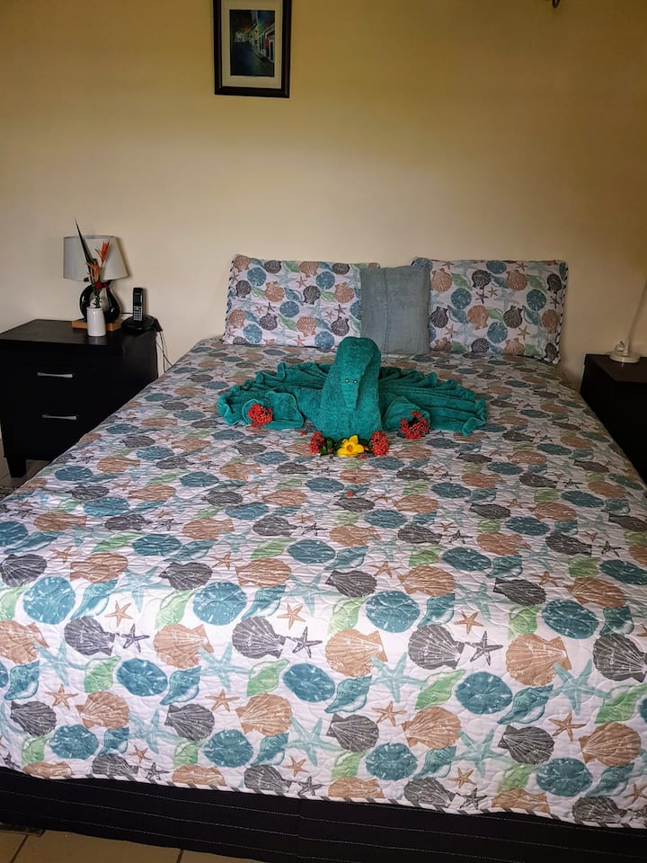 Master bedroom  En Suite
Air Con - conditions apply