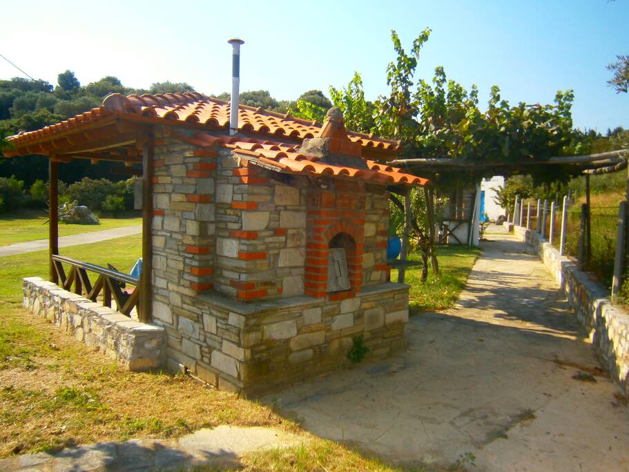 Wood-fired Brick Stove