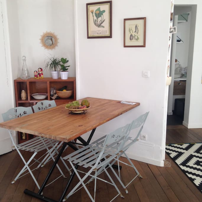 Espace salle à manger