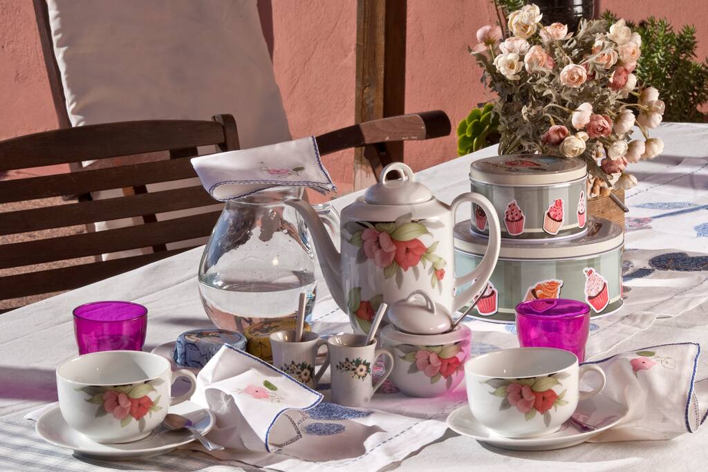 Colazione in terrazza