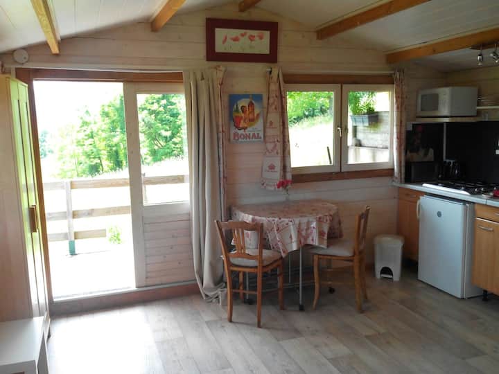 Chalet Indépendant 'La Galopaz' (20m2) + Terrasse. - Lac d'Aiguebelette