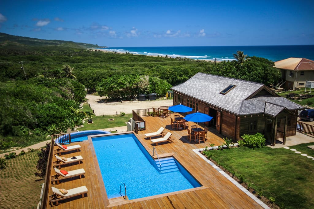 Sweeping views of the rugged East Coast of Barbados