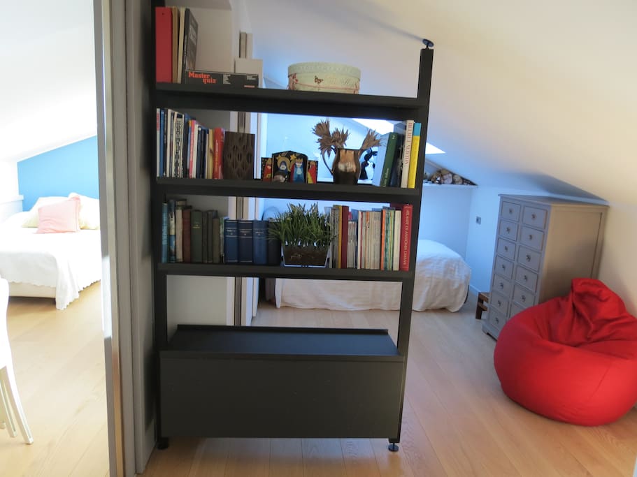 Wiew of left and right room