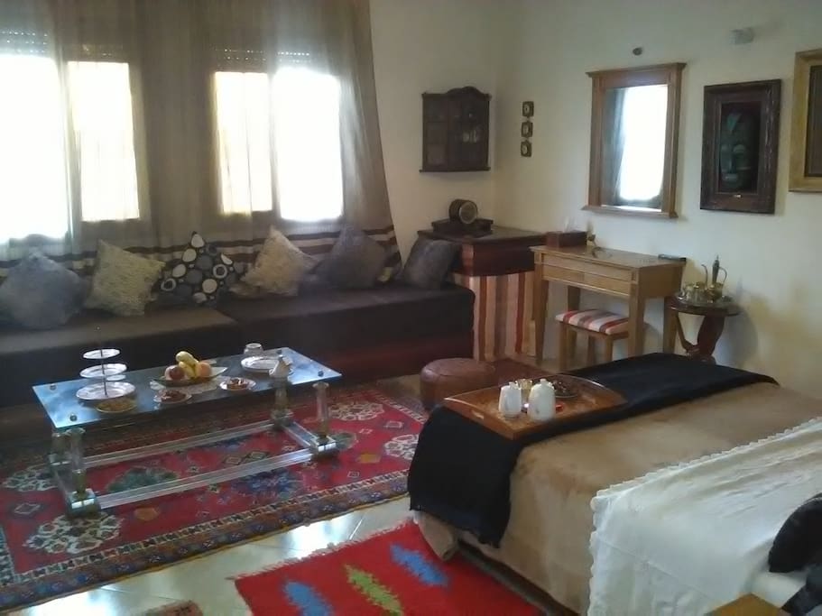 Spacious, bright, comfortable bedroom, facing east great for sunrise and on a clear day you can see Grouse Mountain.