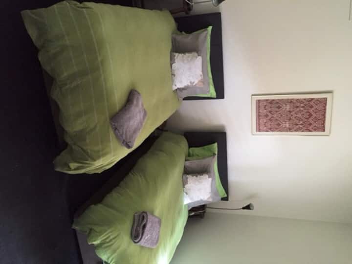 Druhá spálňa má dve samostatné lôžka