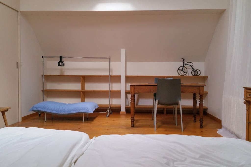 Sicht aus dem Bett