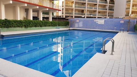 Apartment with a pool very close to Cullera beach