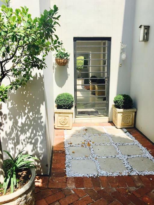Secure entrance