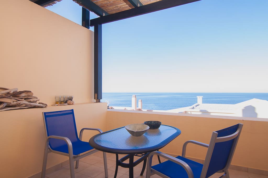 The sea view from the balcony is truly amazing!