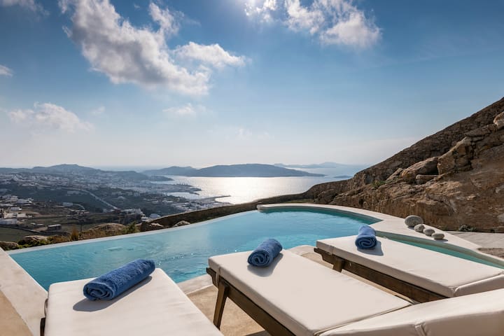 Mykonos Divino 1 bd Sea View Villa - private pool