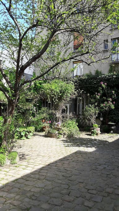 Courtyard of the building