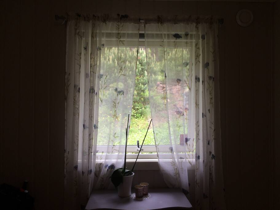 Quite location, with bedroom towards the forest