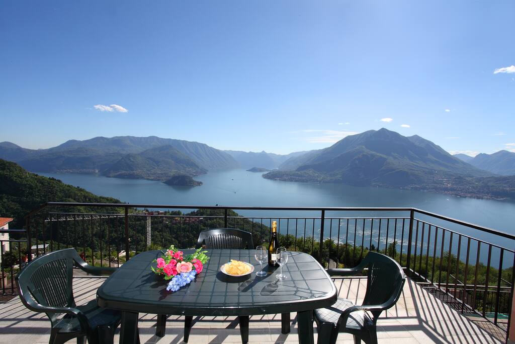 Spectacular view from the terrace