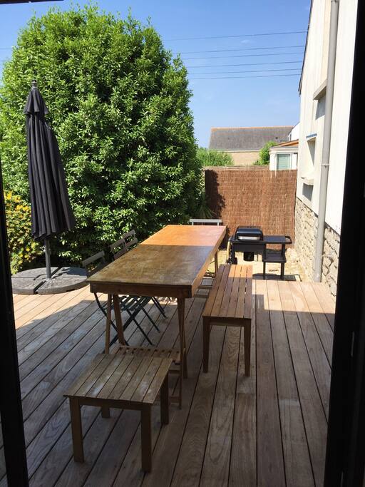 Terrasse - Espace déjeuner