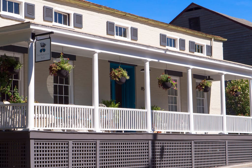 The Forsyth Boutique, enjoy our great front porch...