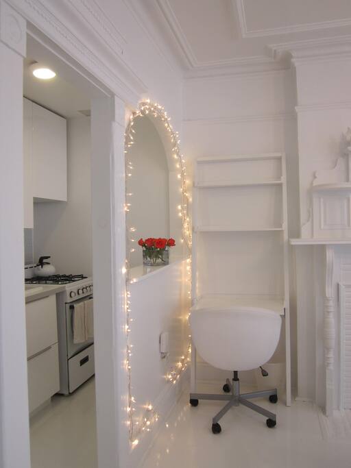 Office and kitchen