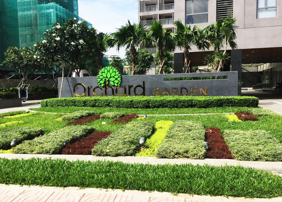 Entrance to Orchard Garden