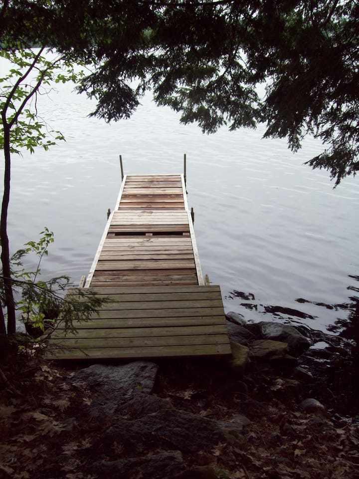 Rustic Family Cabin on China Lake Cabins for Rent in China, Maine