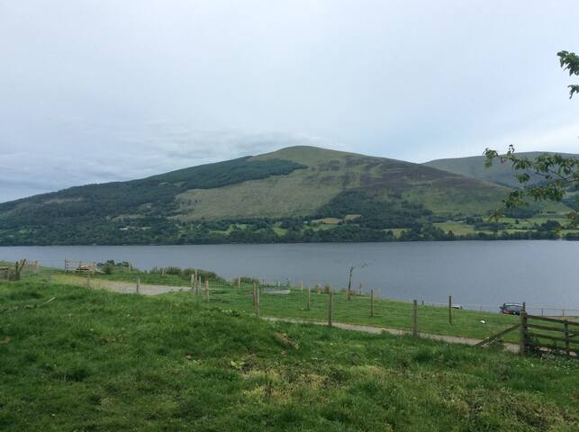 Caravan on bonnie Loch Tay