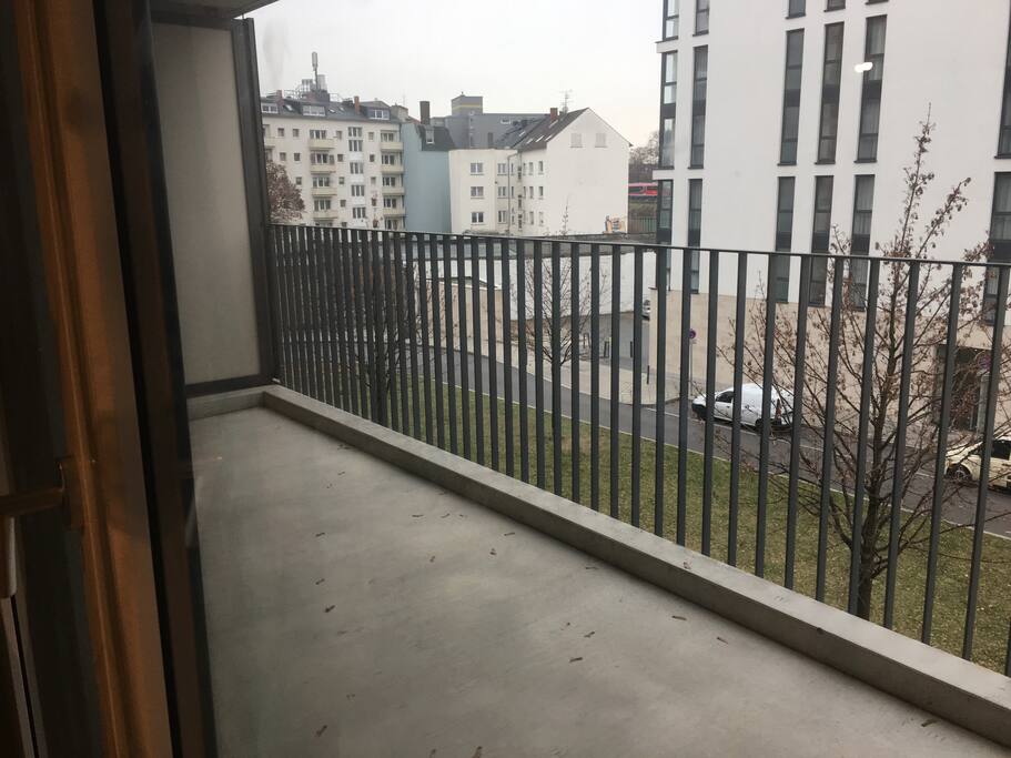 Enjoy some snow from Balcony