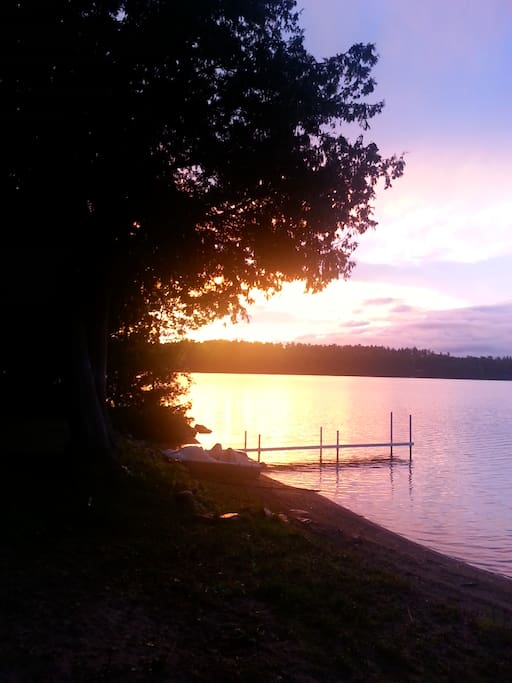 The sunsets never disappoint.