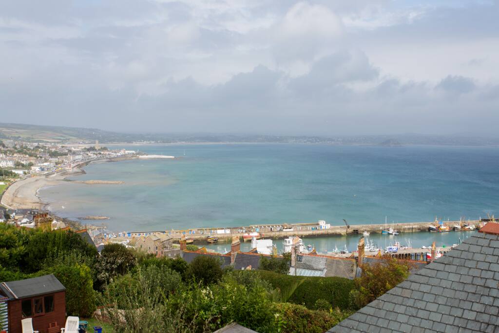 Sea views in comfortable accommodation - Newlyn의 방갈로에서 살아보기, 잉글랜드, 영국
