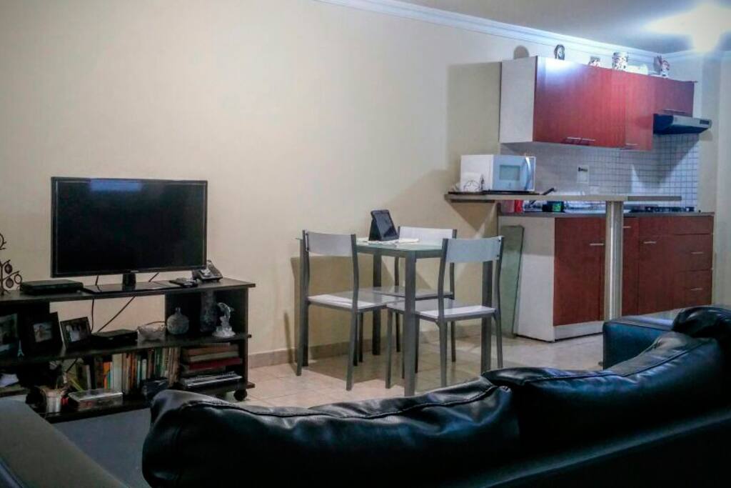 Watch tv, cook, do loundry, rest in the couch... you are free