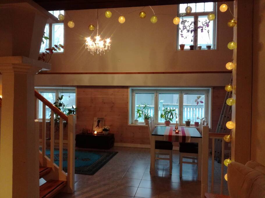 Dining & living room